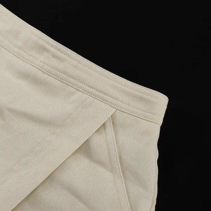 Chic Lapel Pocket Two-Piece Set