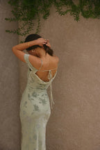 Gia Backless Maxi Strapless Dress