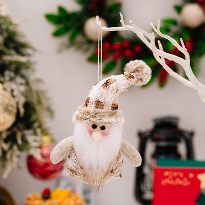 Santa Snowman Reindeer Hanging Ornament Trendsi