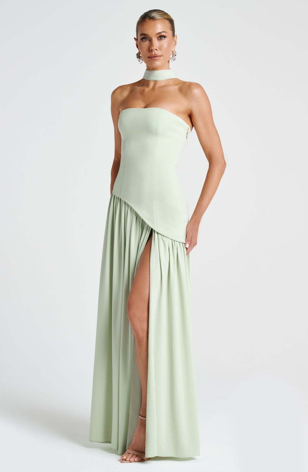 Malana Off shoulder Maxi Dress