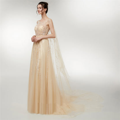Engerla Wedding Dress Fall New Long Dress Aclosy