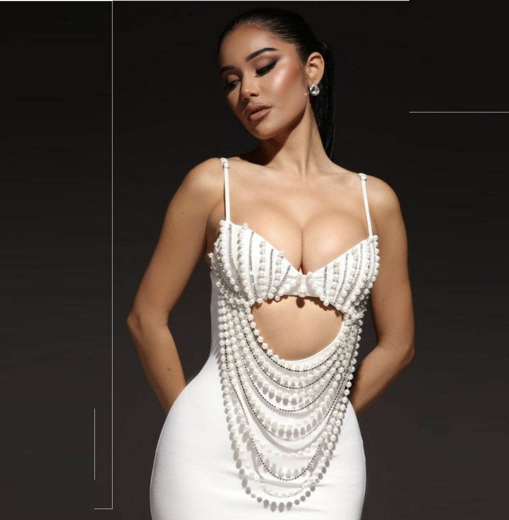 Fashion Summer Black And White Sling Party Dress aclosy