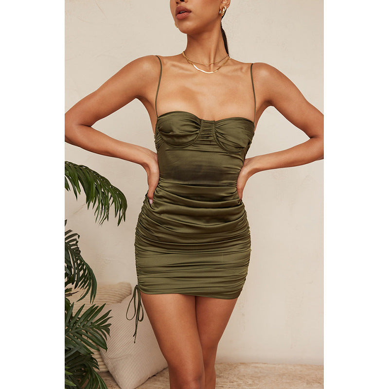 houseofcb New Sling Halter Sexy Fashion Bag Hip Tight Dress Dress Wholesale In Stock aclosy