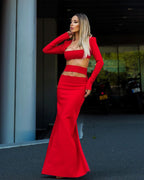 Women's Fashionable Simple Bandage Short Skirt Evening Clothes Aclosy