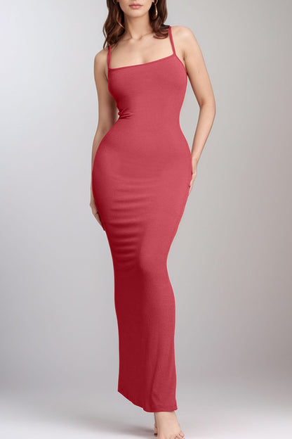 Basic Bae Built-In Shapewear Sleeveless Maxi Dress Trendsi