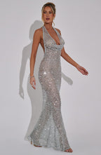 CHIC MELU SPARKLE MAXI DRESS