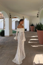 AEILA VINTAGE LACE MAXI DRESS-BLACK