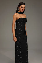 Alana elegant beaded maxi dress