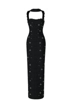Alana elegant beaded maxi dress