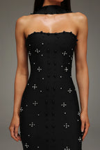 Alana elegant beaded maxi dress