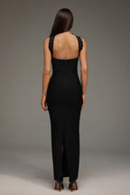 Alana elegant beaded maxi dress