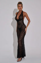 CHIC MELU SPARKLE MAXI DRESS
