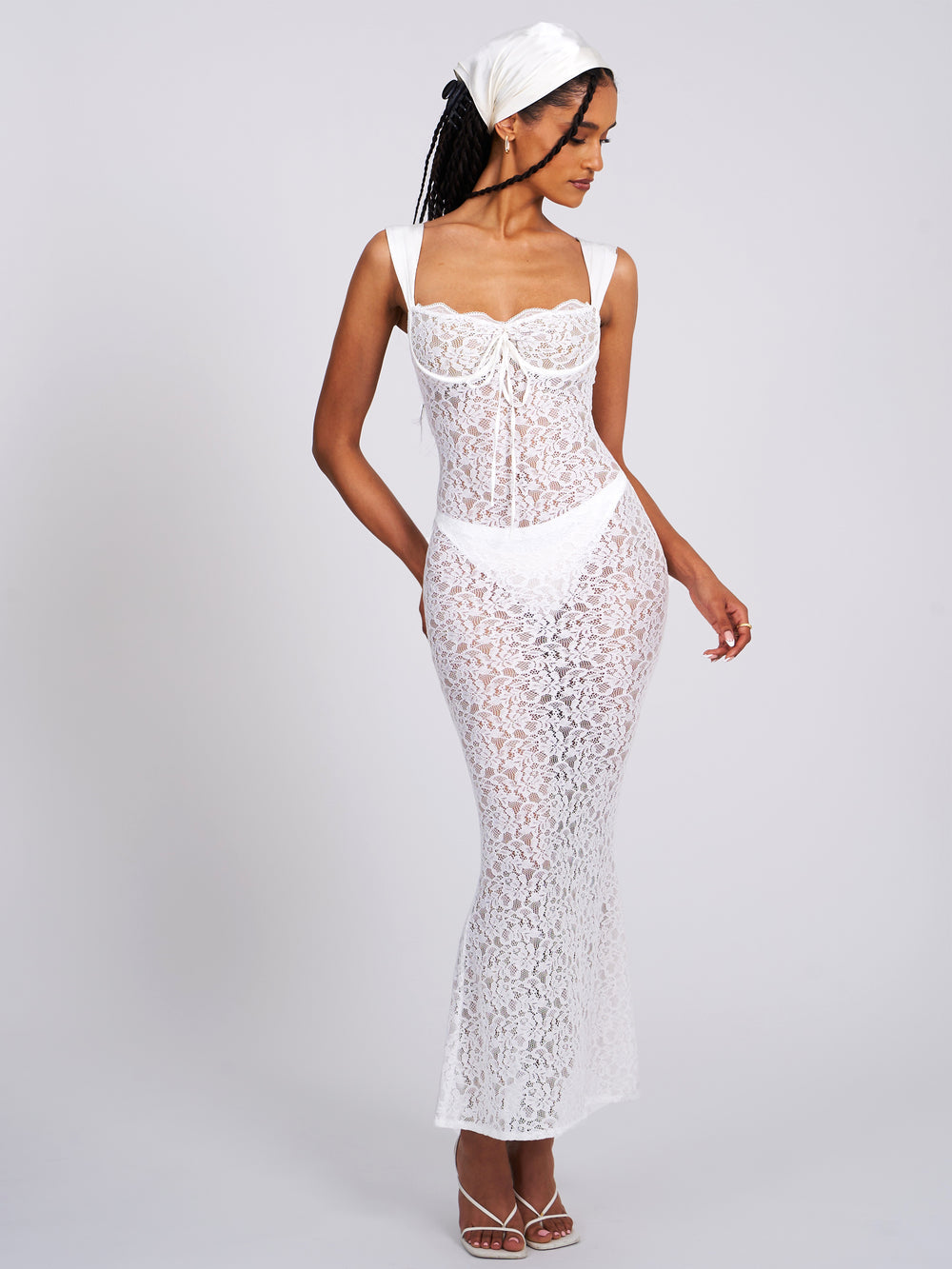 Cerla Lace Maxi Dress