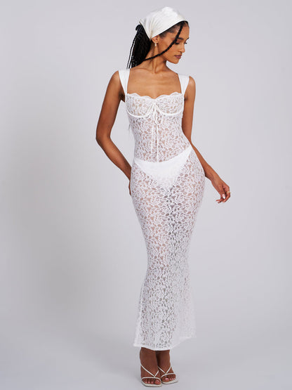 Cerla Lace Maxi Dress