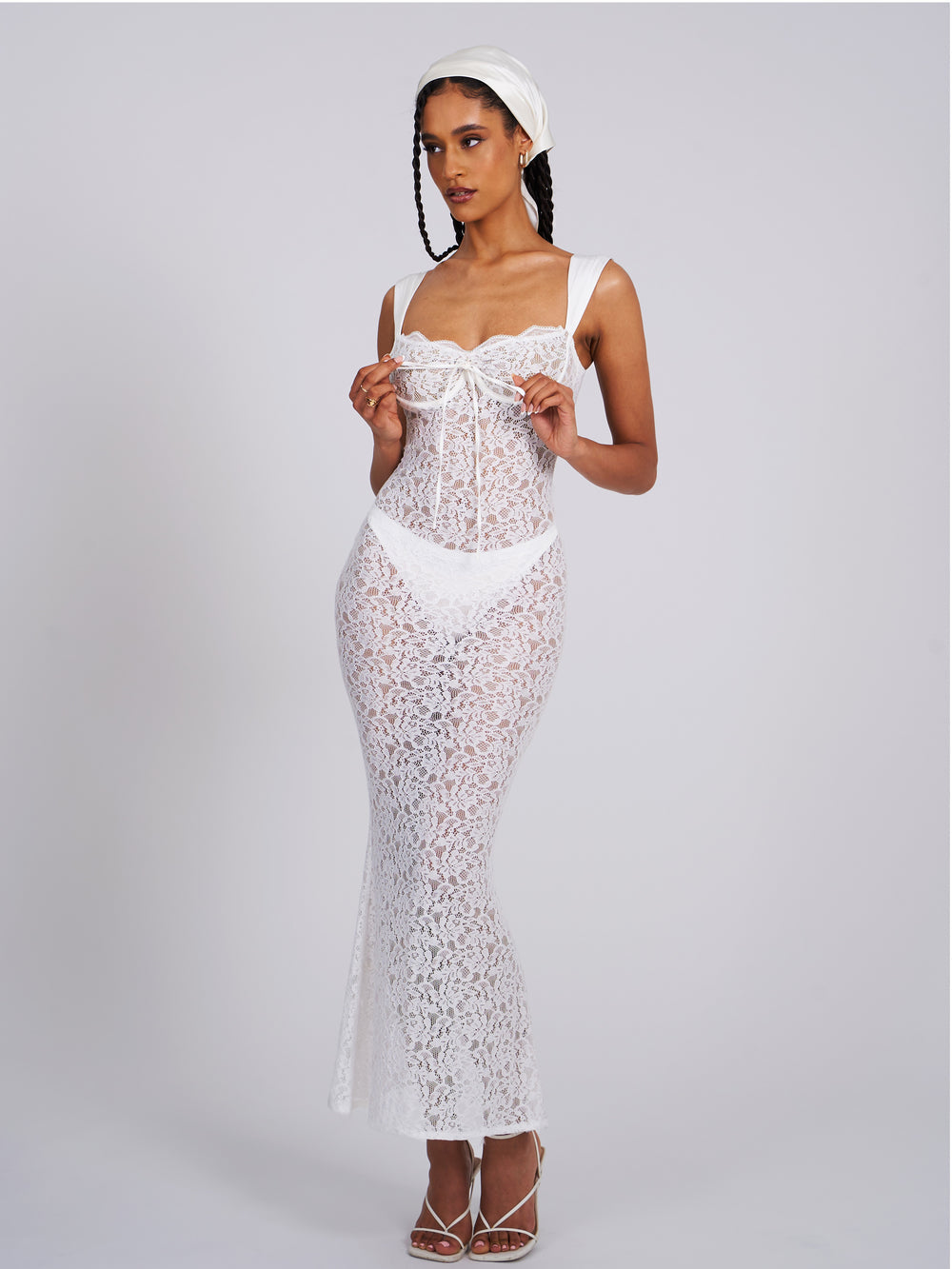 Cerla Lace Maxi Dress