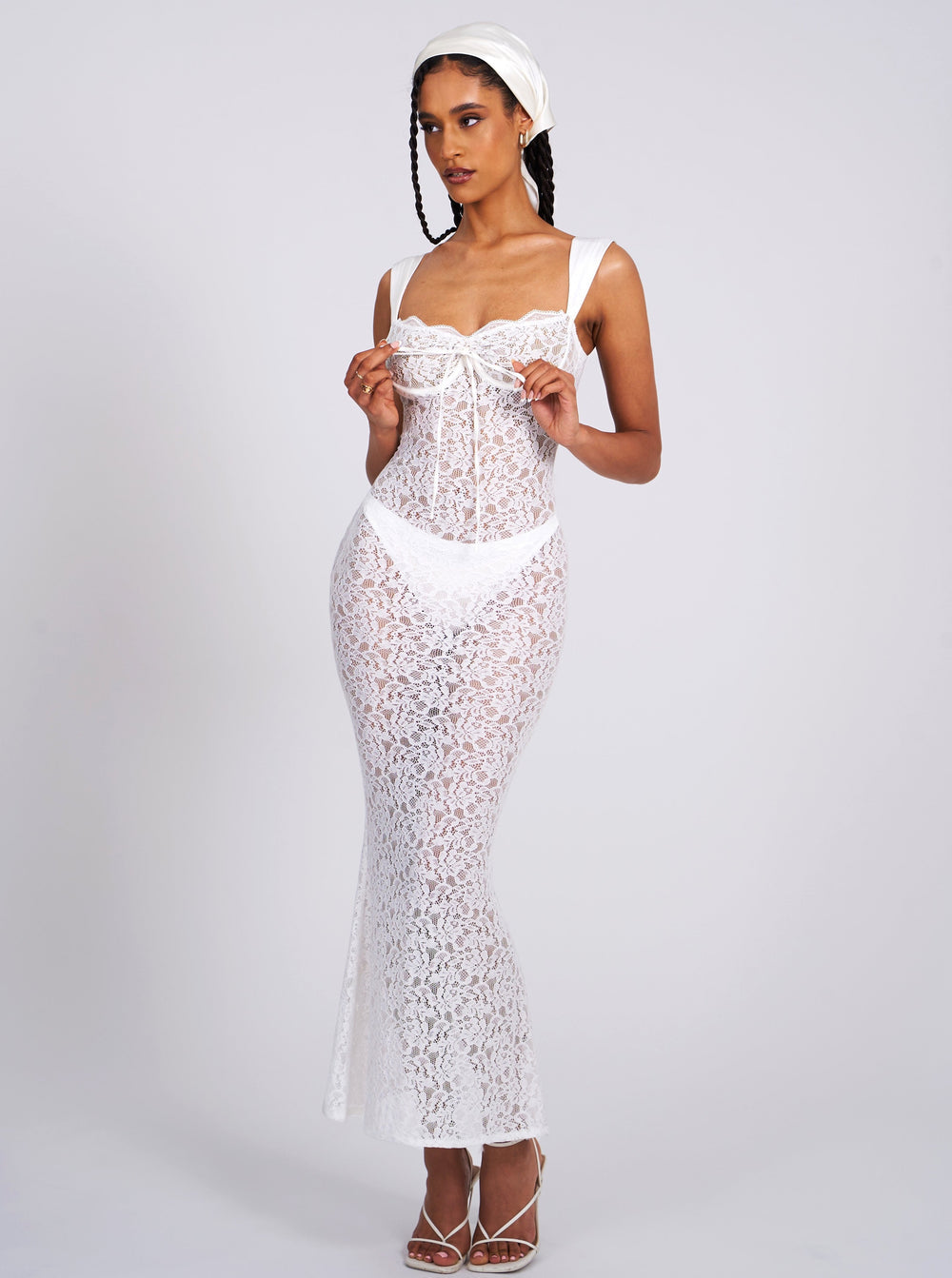 Cerla Lace Maxi Dress