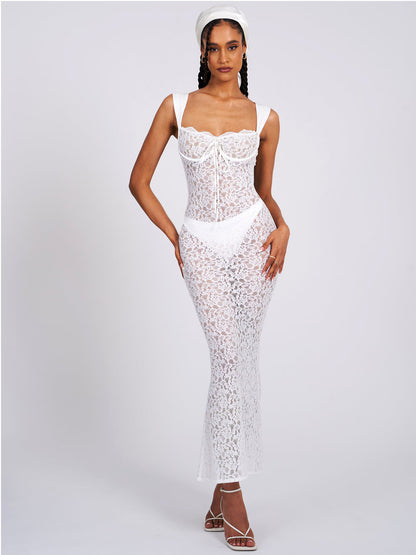 Cerla Lace Maxi Dress