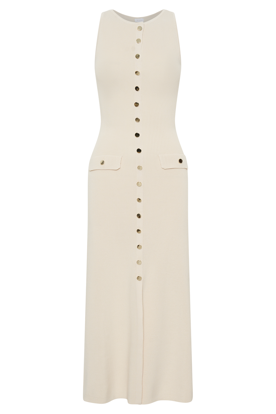 Sakyer Buttoned Elegant Maxi Dress