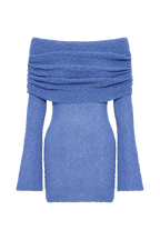 Allure Off Shoulder Mini Knitted Dress