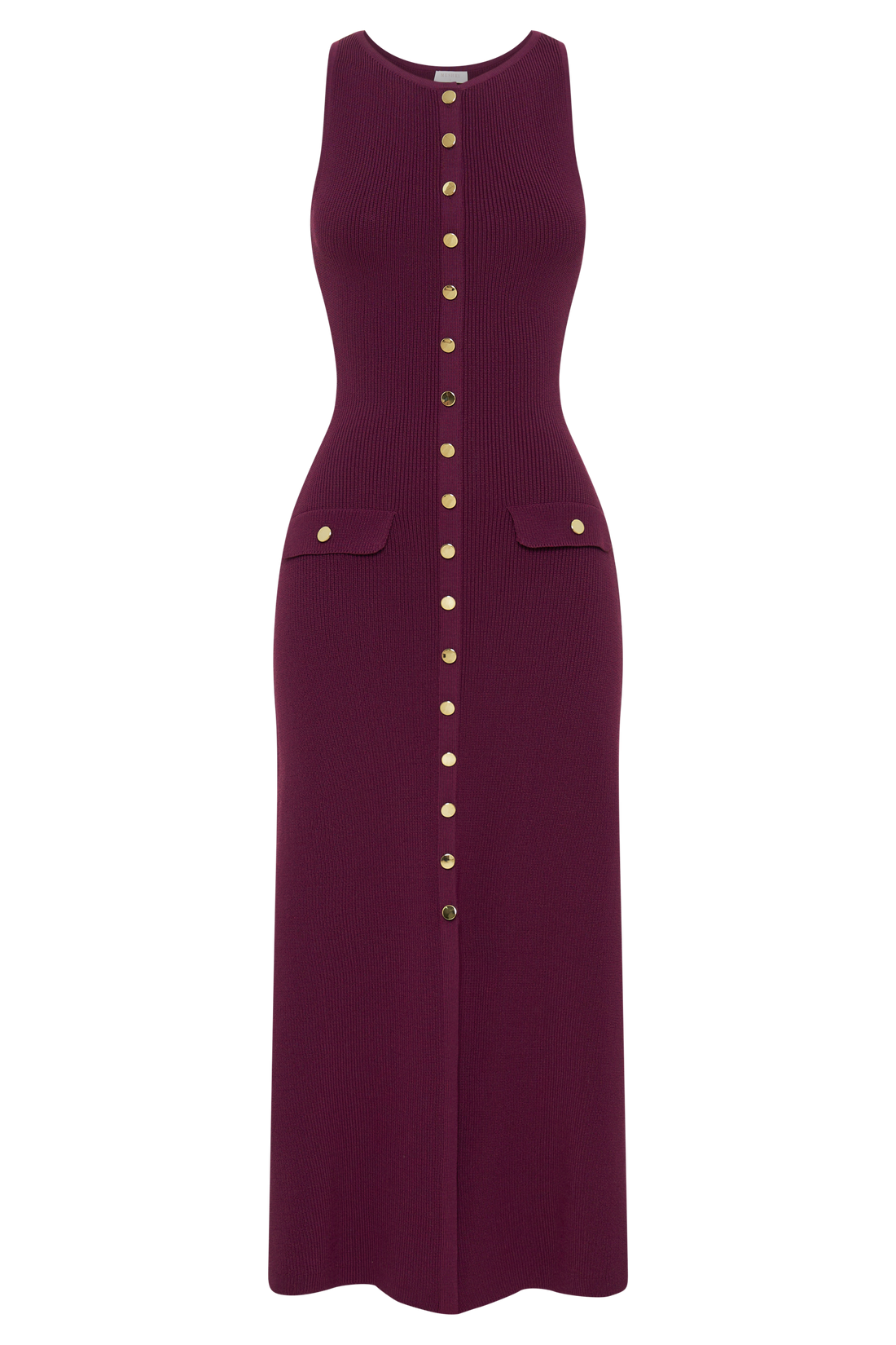 Sakyer Buttoned Elegant Maxi Dress