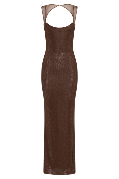 ALEINA BACKLESS MAXI DRESS