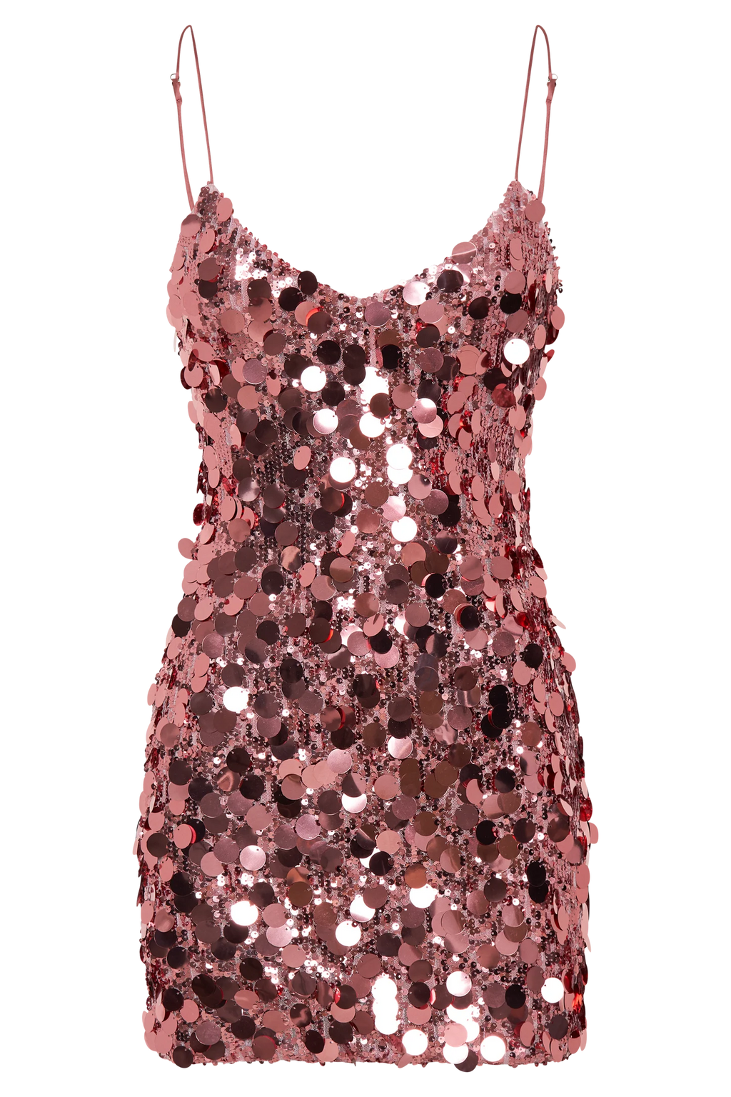 DARIKA SEQUIN MINI CANDY PINK DRESS