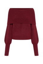 Athena Elegant Burgundy Dress-Set