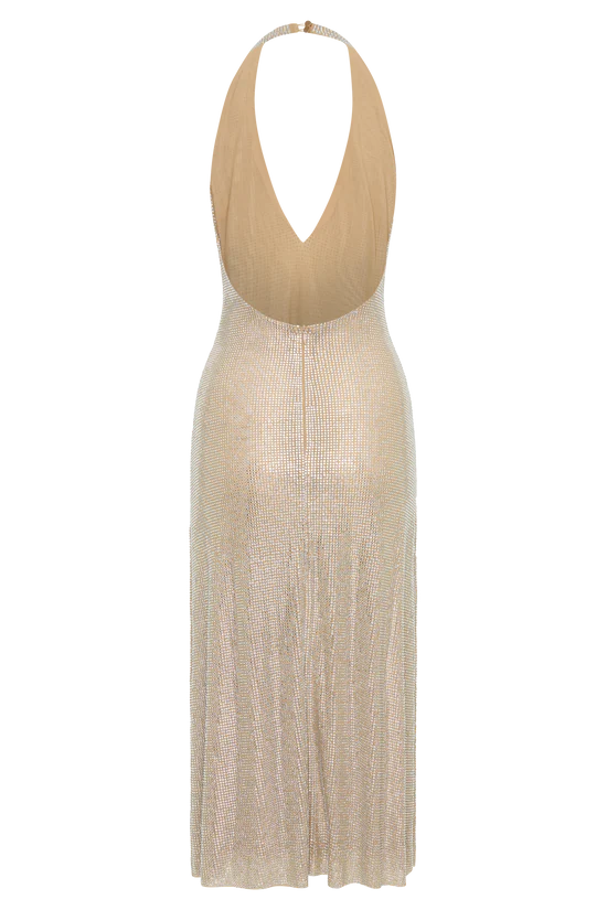 Allure Sparkling Midi Dress - Elegant Sequin Bodycon Party Dress (Copy) Aclosy