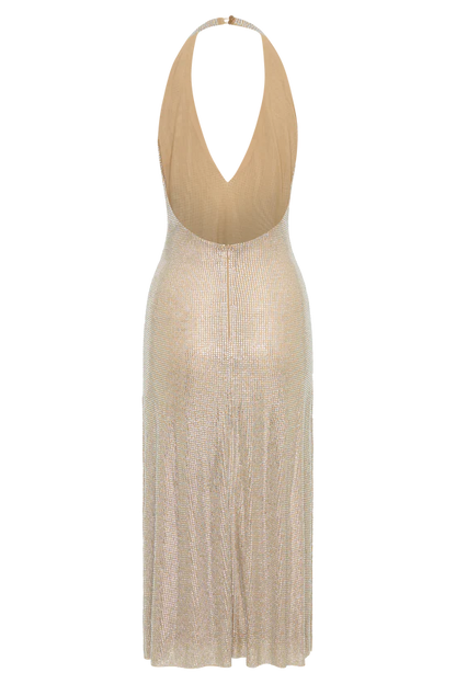 Allure Sparkling Midi Dress - Elegant Sequin Bodycon Party Dress (Copy) Aclosy