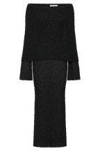 ALLURE BOUCLE MAXI DRESS