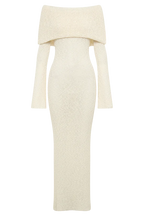 ALLURE BOUCLE MAXI DRESS