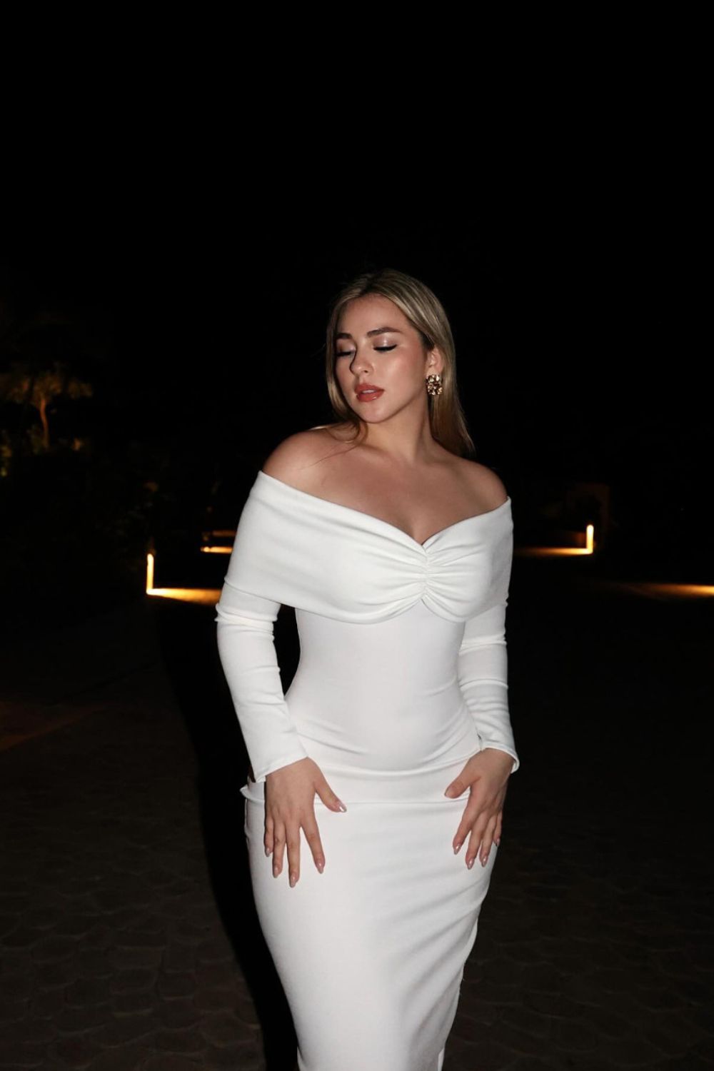 Allure Strapless Elegant Maxi Dress