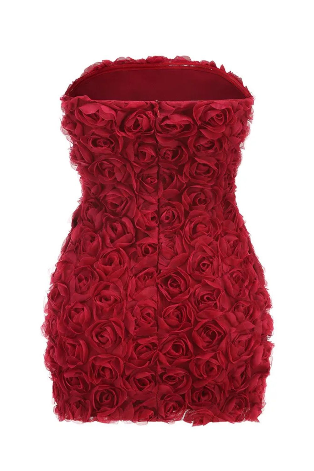 CLESSA MINI RED ROSE DRESS