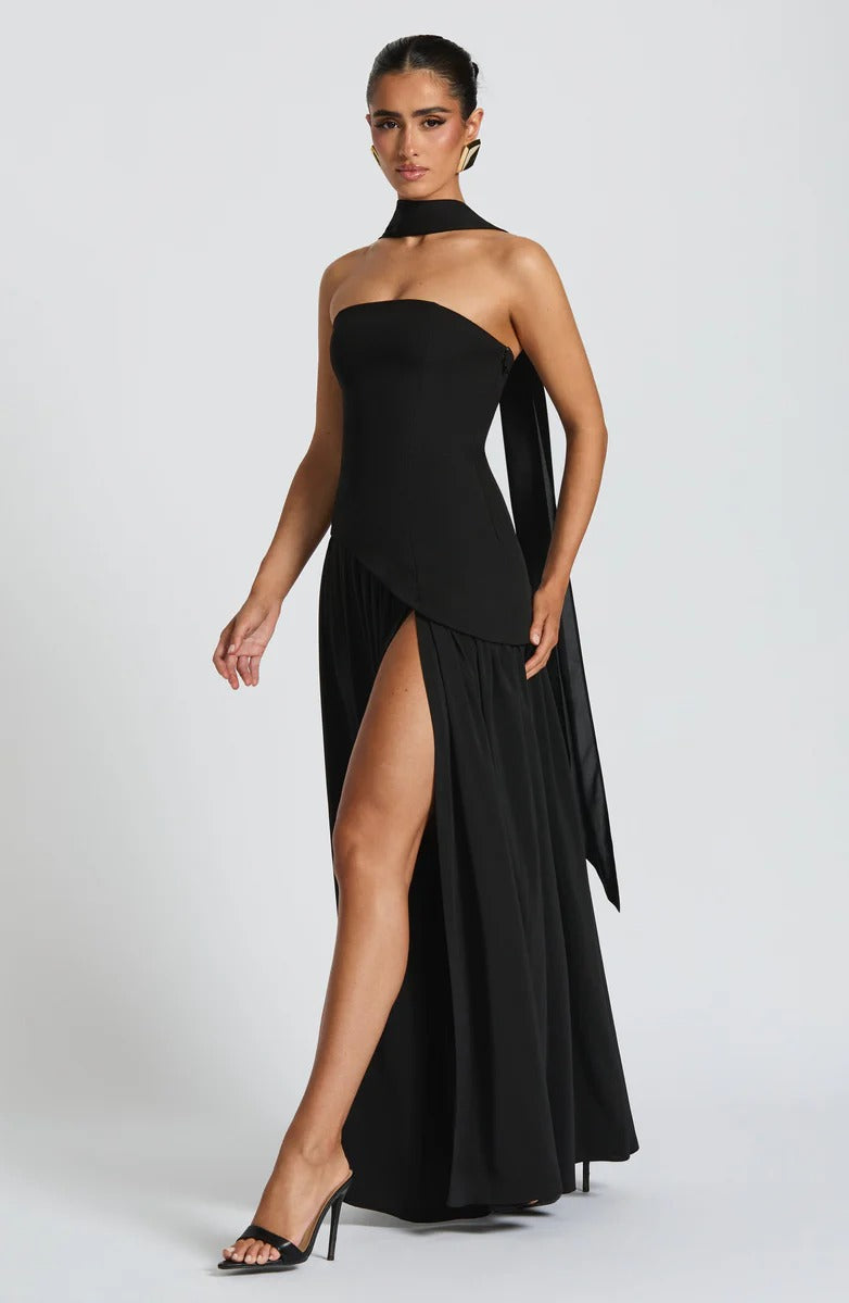 Malana Off shoulder Maxi Dress