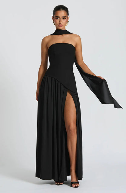 Malana Off shoulder Maxi Dress