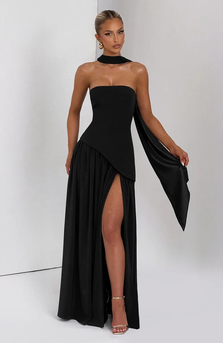 Malana Off shoulder Maxi Dress