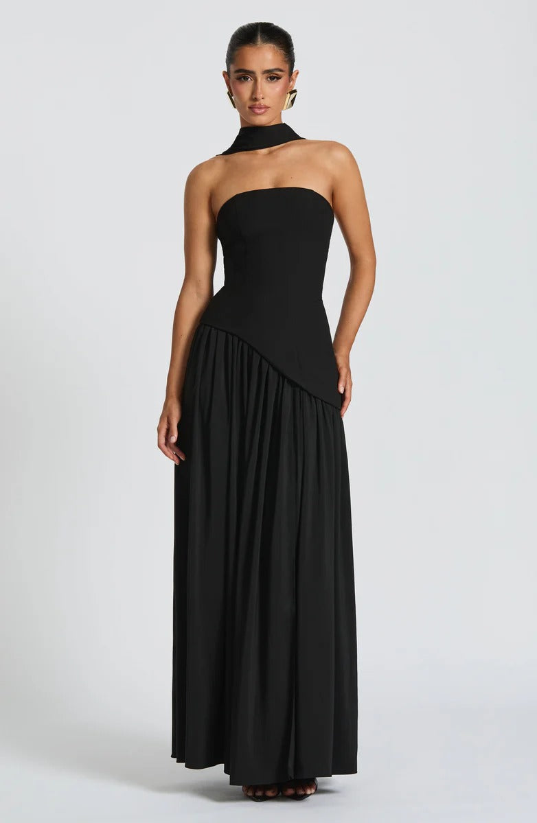 Malana Off shoulder Maxi Dress