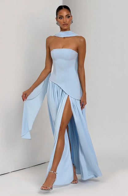 Malana Off shoulder Maxi Dress