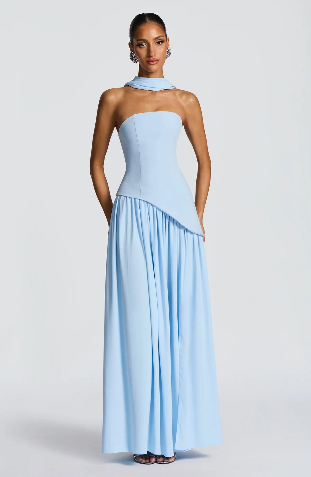 Malana Off shoulder Maxi Dress