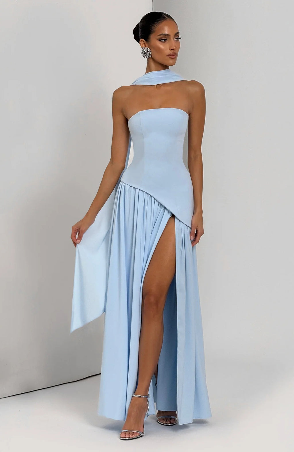 Malana Off shoulder Maxi Dress