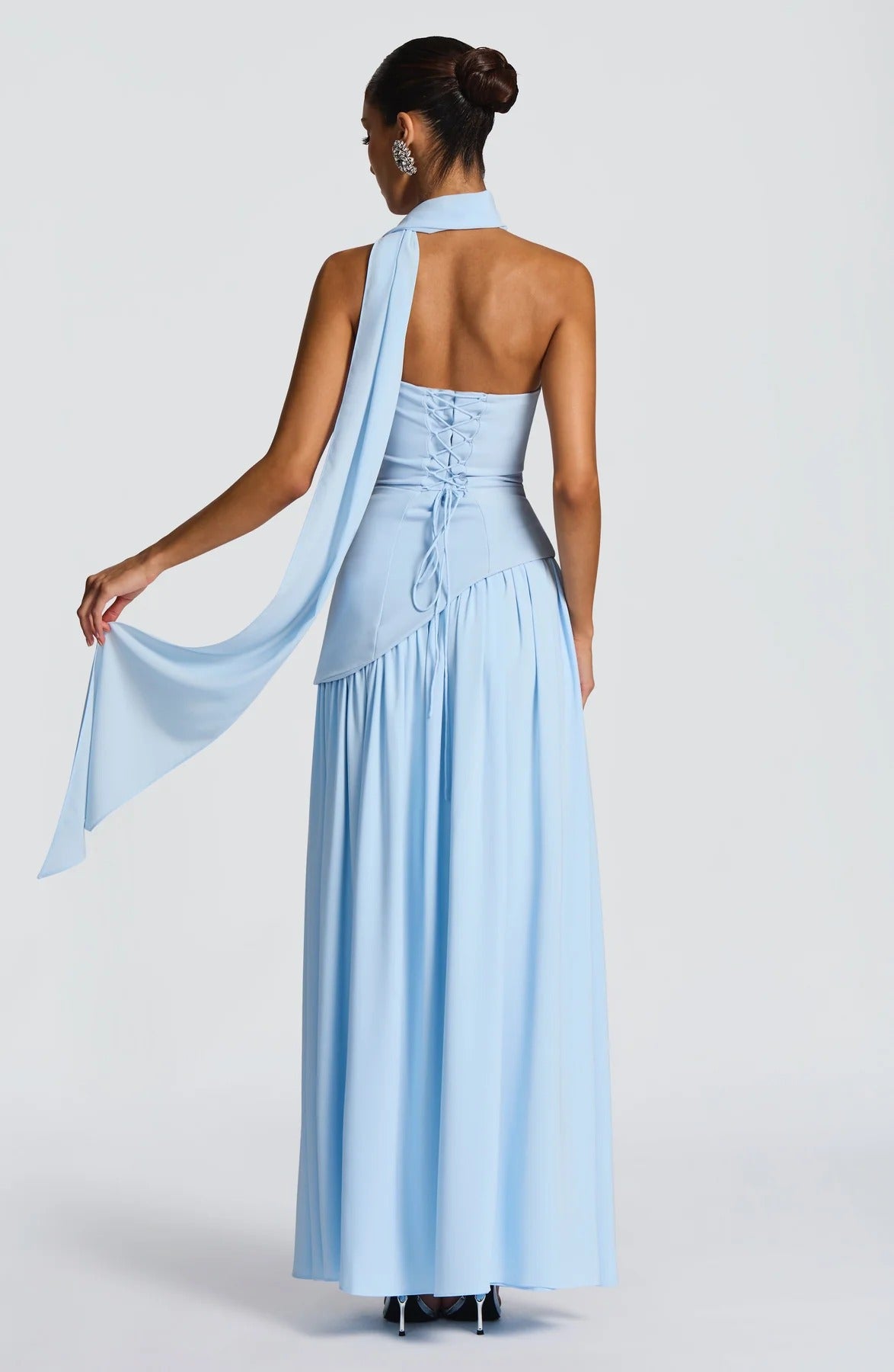 Malana Off shoulder Maxi Dress