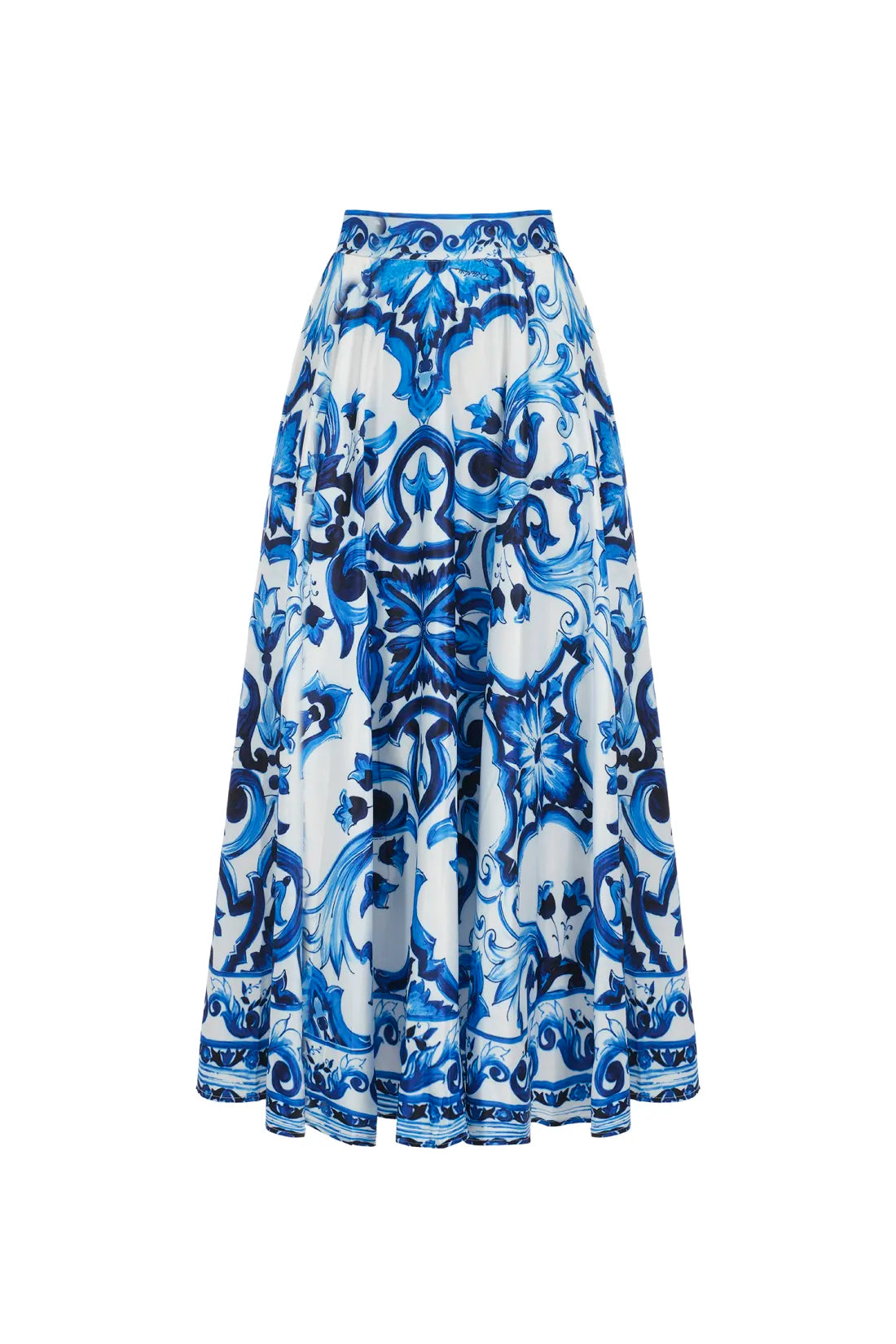 Alenna Halter Floral Printed Top And Skirt Two-Piece Set