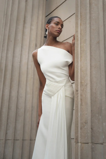 Jekia One shoulder Maxi Dress