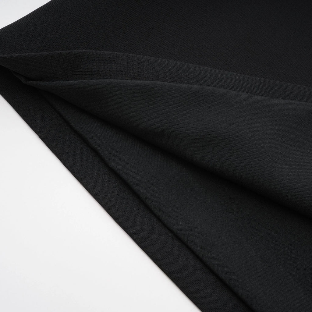 Slantria black embellished mini dress