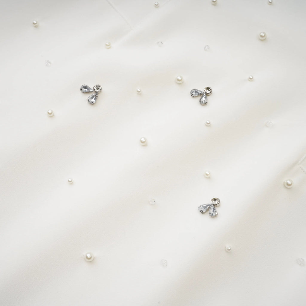 ALANA EMBELLISHMENT MIDI DRESS