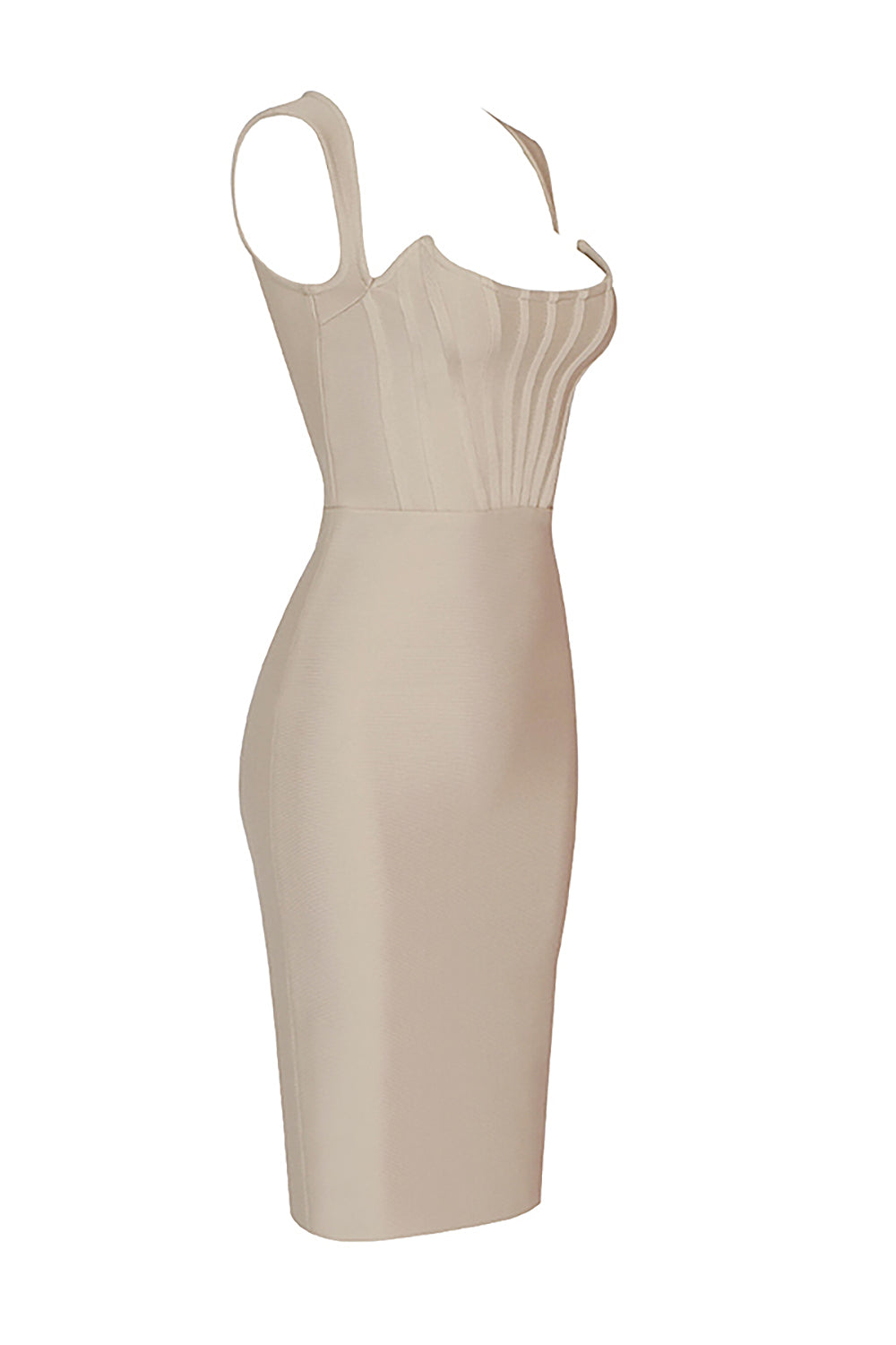 Women's Sleeveless Slim Fit Bandage One-piece Dress Aclosy