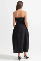 ALANA EMBELLISHMENT MIDI DRESS