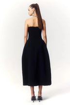 ALANA EMBELLISHMENT MIDI DRESS