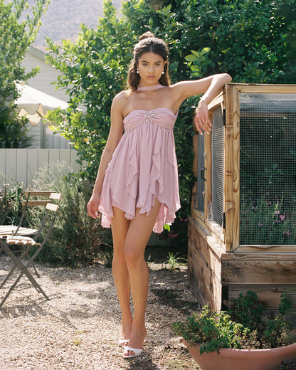 Halter Mini Season Dress