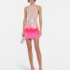 Allure Sparkle Elegant Mini Dress Aclosy
